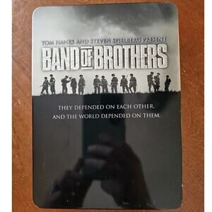 Band Of Brothers HBO Series DVD Box Set Complete 6 Disc Series Commemorative Tin